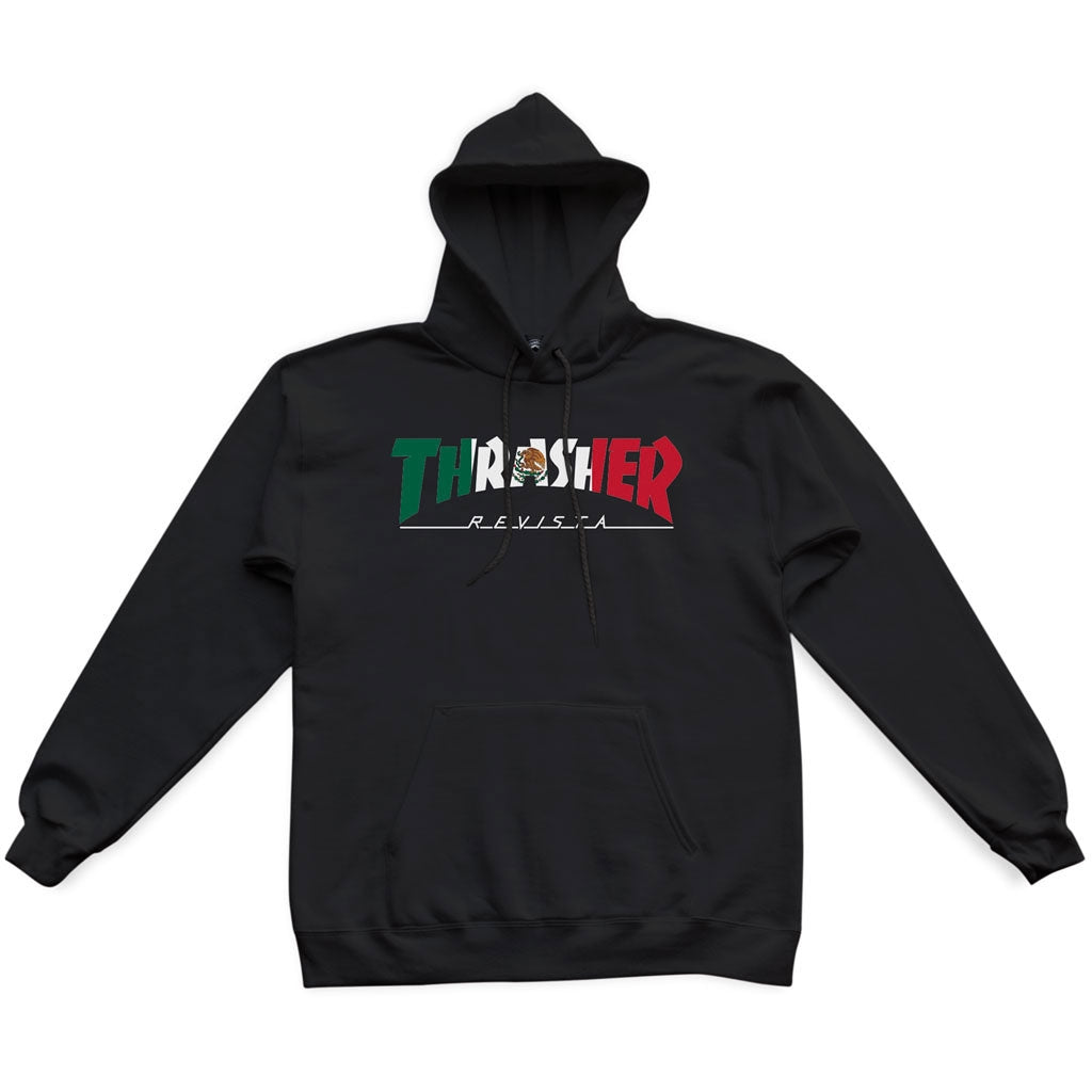 Thrasher Magazine 'Revista' Hoodie - Black