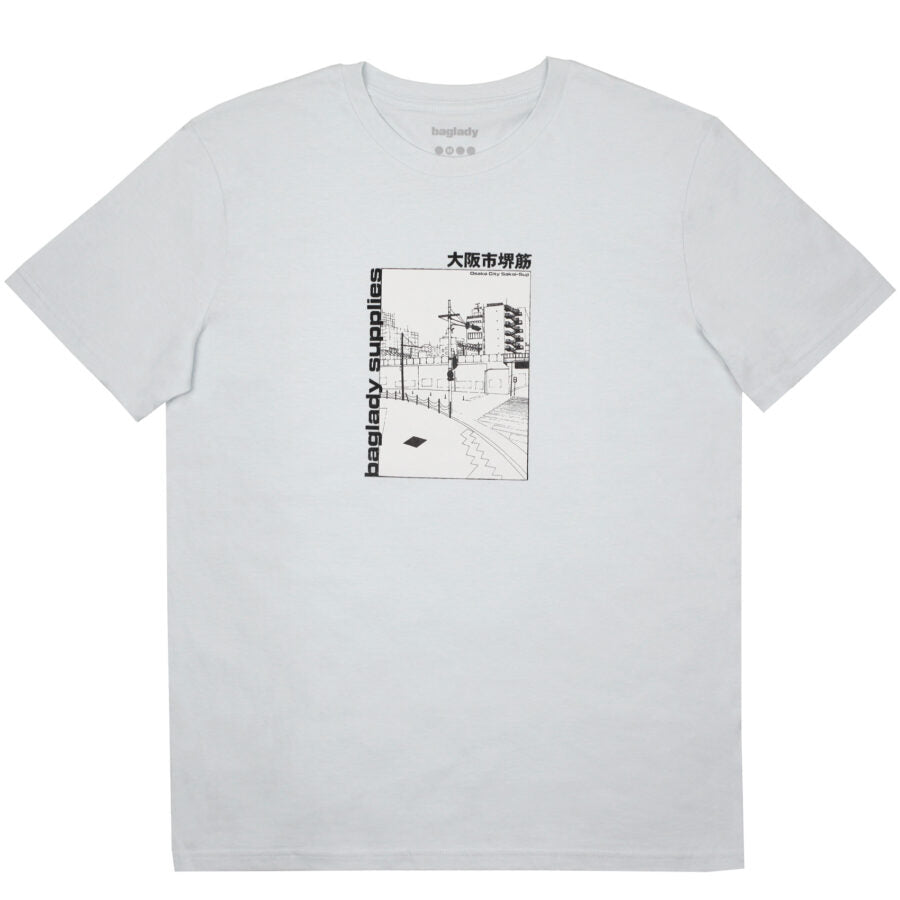 BagLady Supplies 'Sakai-Suji' T-Shirt - Blue