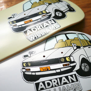 Snack 'Adrian's Whip' Deck - (Various Colours & Sizes)