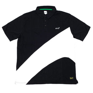 Snack 'Alive Wave' Polo Shirt - Black/White