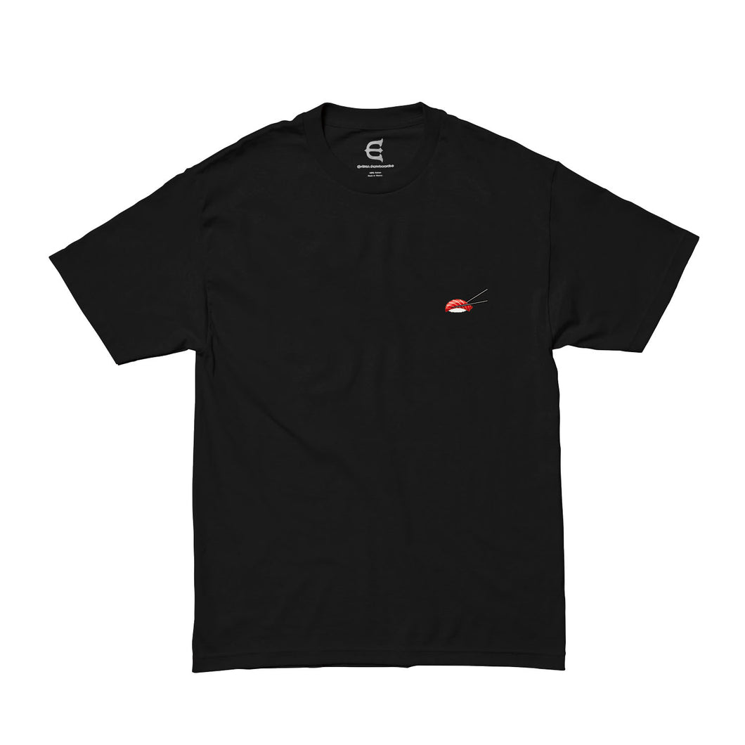 Evisen 'Sushi Stitch' Tee - Black - Various Sizes