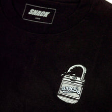 Load image into Gallery viewer, Snack &#39;Chain&#39; T-shirt - Black

