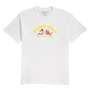 Serious Adult 'Hoofs' T-shirt (White) - Medium