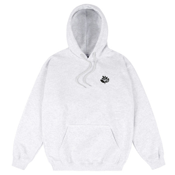 Magenta 'Terry Plant' Hoodie - Ash Grey