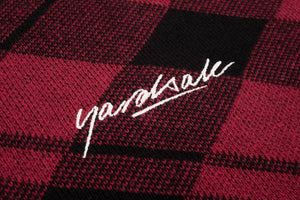 Yardsale 'Plaid' Knit - Red/Black