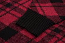 Load image into Gallery viewer, Yardsale &#39;Plaid&#39; Knit - Red/Black
