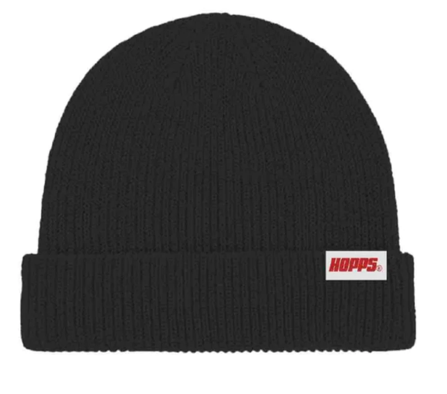 Hopps 'Tag' Beanie - Black