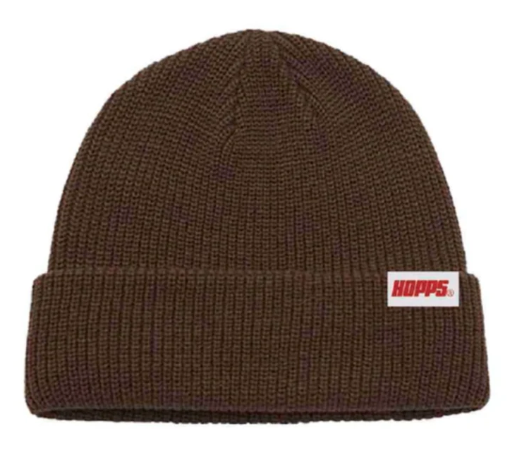 Hopps 'Tag' Beanie - Brown