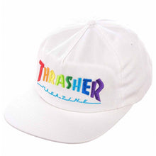 Load image into Gallery viewer, Thrasher Magazine &#39;Rainbow&#39; Hat - White
