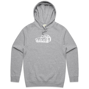 Snack 'Whip' Hoodie - Grey - Various Sizes